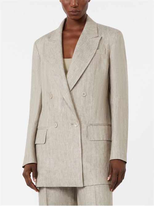 Blazer in lino MAX MARA | 2611041032600MXMOLIMPIA1002